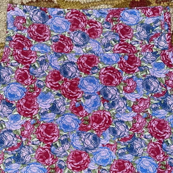 LuLaRoe size Large floral circle skirt - Picture 4 of 5